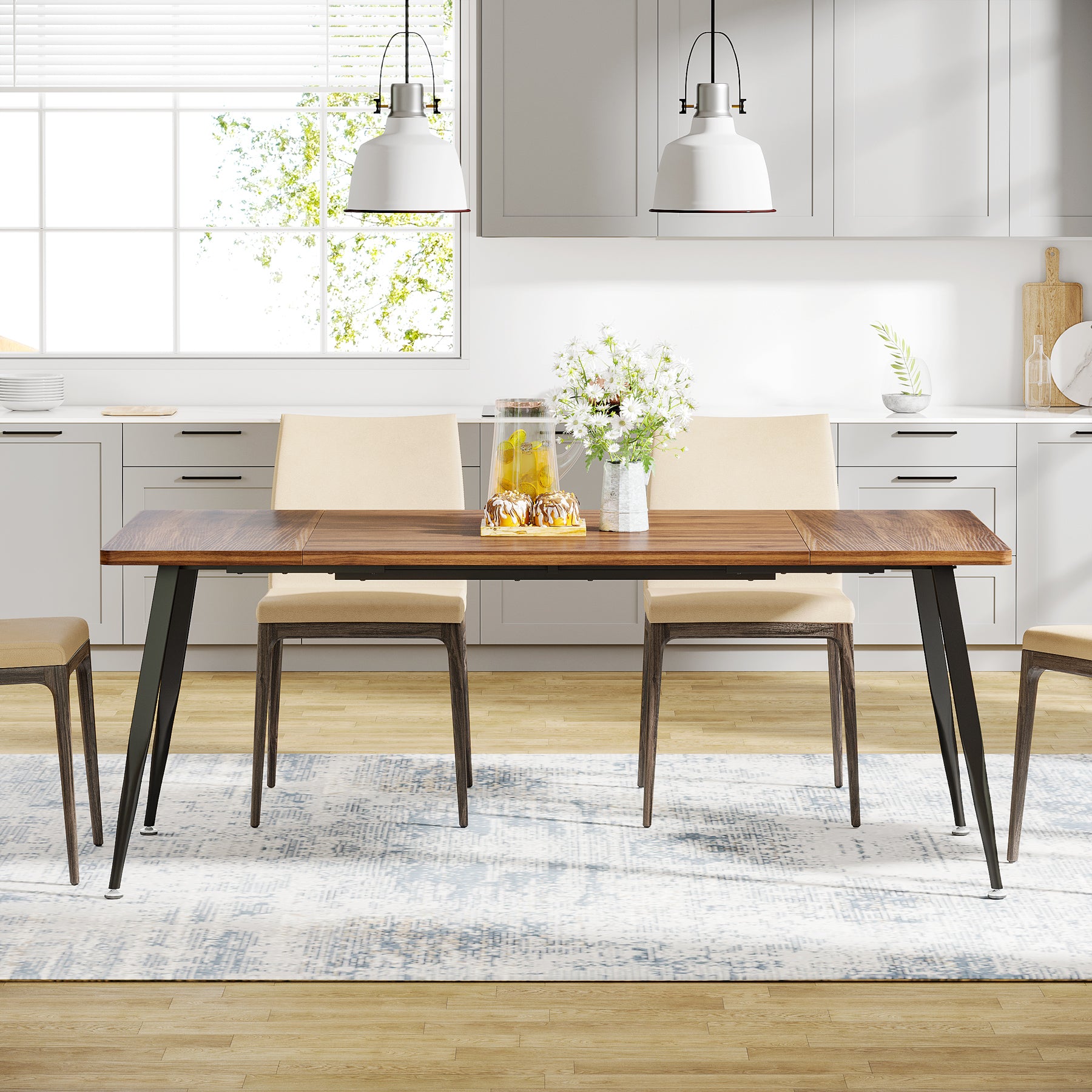 70.9" Rectangular Dining Table